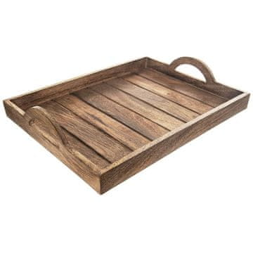 Orion Drveni pladanj za posluživanje MANGO 40,5x30,5 cm