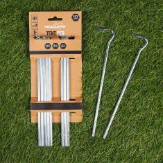 Artemis 10x metalnih klinova za šator, sidra i klinova za tlo 23 cm