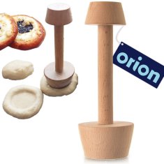 Orion Drveni dvostrani utiskivač za tartlete 4 / 5,5 cm