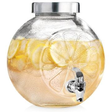Orion Staklena tegla za piće s pipom 5,4 l