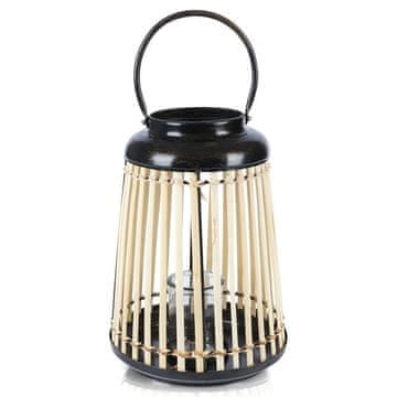 HOMESTYLING Lampion za svijeću od bambusa 33 cm