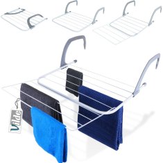 Artemis Sušilica za radijator, grijalicu, balkon, pranje donjeg rublja, odjeće, produljiva XL