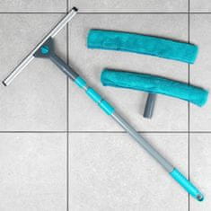 Vilde Teleskopski mop za prozore s gumenom metlicom 57-128 cm, 4 kom.