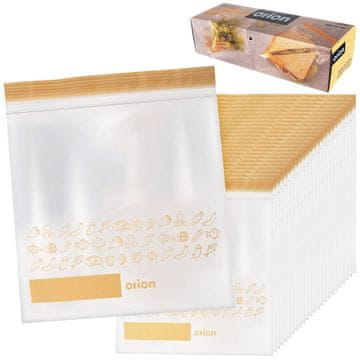 Artemis 25x Ziplock vrećica za čuvanje i zamrzavanje hrane