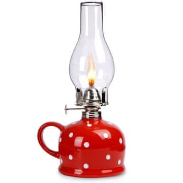 Orion Keramička uljna lampa TECKA 530 ml, 28,5 cm