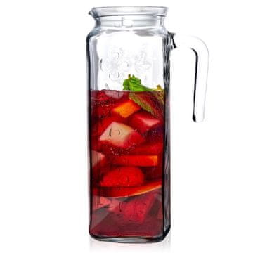 Orion Stakleni vrč s poklopcem 1,2 l
