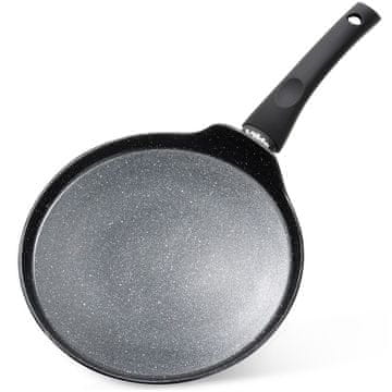 Vilde Tava za palačinke granitna black line 24 cm
