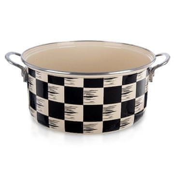 Artemis Garnek Emaliowany do Gotowania Tradycyjny na Gaz Indukcję 26 cm 5L