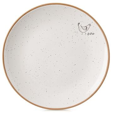 Orion Bež keramički tanjur za desert 20 cm