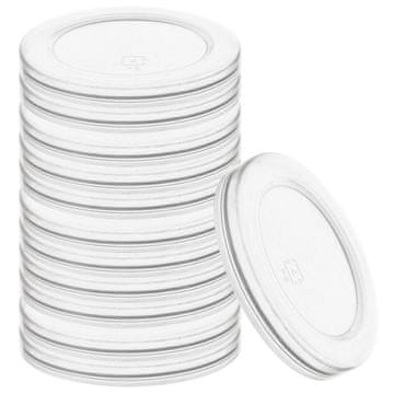 Orion Poklopac za staklenku jogurta 6,8 cm 12 kom.