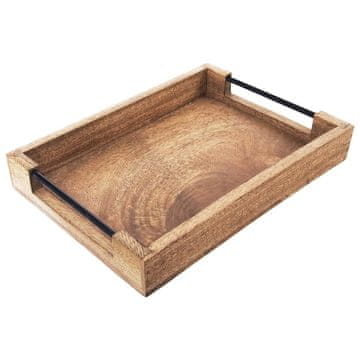 Orion Drveni pladanj za posluživanje MANGO 35,5x25,5x5,5 cm