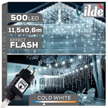 Vilde Vanjska svjetlosna zavjesa 500 LED 11,5 m