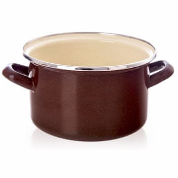 Orion Emajlirani lonac BROWN 18 cm, 2 l