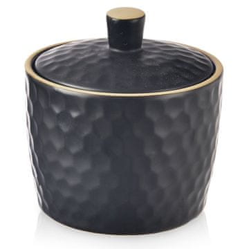 Orion Crna keramička zdjelica za šećer TEA TIME 320 ml