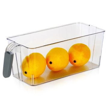 Excellent Houseware Organizator za hladnjak s ručkom 30x13x11,5 cm