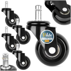 Vilde IKEA gumeni kotačići za fotelju 5 cm / 10 mm 5 kom.