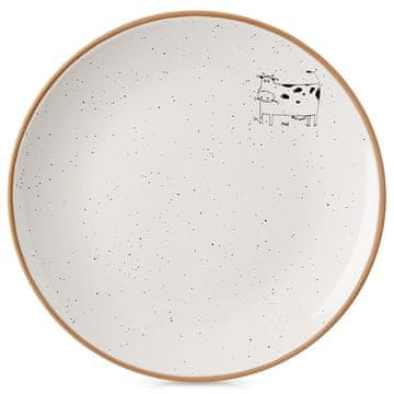 Orion Bež keramički tanjur za desert 20 cm