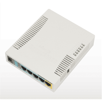 Mikrotik | RB951UI-2HnD Pristupna točka | 802.11n | 2.4 | 867 Mbit/s | 10/100 Mbit/s | Ethernet LAN (RJ-45) portovi 5 | MU-MiMO Da | PoE ulaz/izlaz