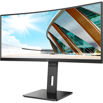 AOC | CU34P2A | 34 " | VA | 21:9 | 1 ms | 300 cd/m² | Crni | Izlaz za slušalice (3,5 mm) | Broj HDMI priključaka HDMI x 2 | 100 Hz