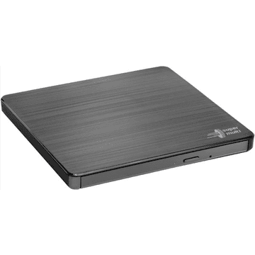 HL Data Storage Ultra Slim prijenosni DVD-snimač crne boje