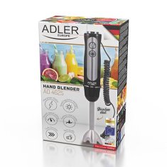Adler | AD 4625b | Ručni mikser | Ručni mikser | 850 W | Broj brzina 5 | Turbo način rada | Crna