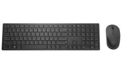 DELL | Pro tipkovnica i miš | KM5221W | Set tipkovnice i miša | Bežični | Baterije uključene | SAD | Crna | Bežična veza