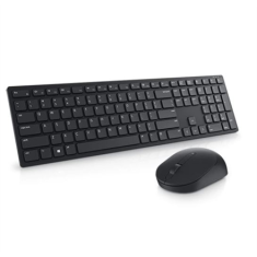 DELL | Pro tipkovnica i miš | KM5221W | Set tipkovnice i miša | Bežični | Baterije uključene | SAD | Crna | Bežična veza