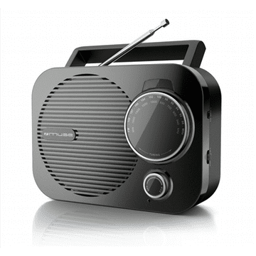 Muse | M-050 R | Prijenosni radio | AUX ulaz | Crni