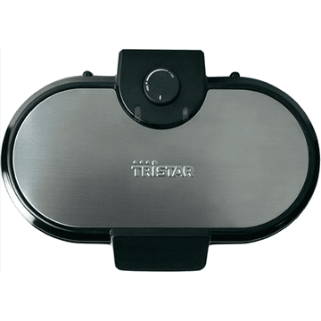 Tristar | WF-2120 | Aparat za vafle | 1200 W | Broj komada tijesta 10 | Oblika srca | Crna