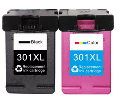 TiskajPoceni Hp 301XL komplet zamjenska tinta CR340EE - crna XL + boja XL - VIŠE Tinte
