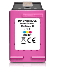 TiskajPoceni Hp 302XL F6U68AE zamjenska tinta -boja XL - VIŠE Tinte
