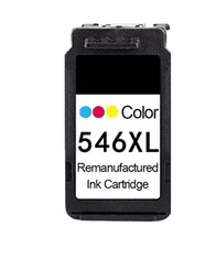 TiskajPoceni Canon CL-546 / 546XL zamjenska tinta /Canon Pixma IP 2820, 2850 / MG 2440, 2450, 2455, 2550s, 2555, 2950, 3050, 3051 / MX495 / TR4550, TS205, TS305, TS3150, TS3350 bojaXL