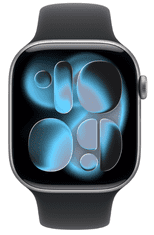 Apple Pametni sat Watch Series 11, GPS + Cellular, 42 mm + remen, M/L, svemirsko siva (MF8C4WF/A)