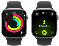 Apple Pametni sat Watch Series 11, GPS + Cellular, 42 mm + remen, M/L, svemirsko siva (MF8C4WF/A)