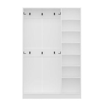 Woody Fashion Stalak za hodnik KALE - 8119, bijela boja