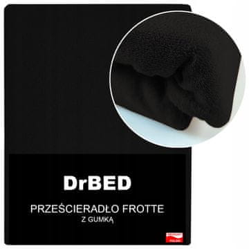 BE Navlaka za posteljinu 90x200, frotir, prozračna, runasta, crna, polirana