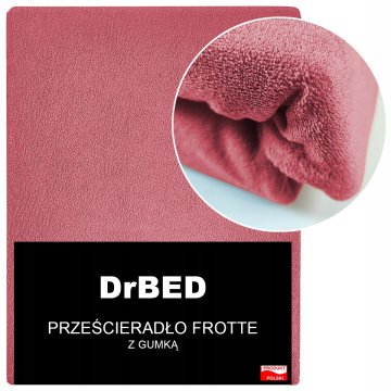 BE Frotirna plahta 220 x 200, prozračna, nježno ružičasta, polirana