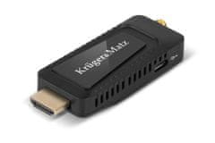 Krüger&Matz DVB-T2 tuner KrugerMatz H.265 HEVC dekoder za HDMI