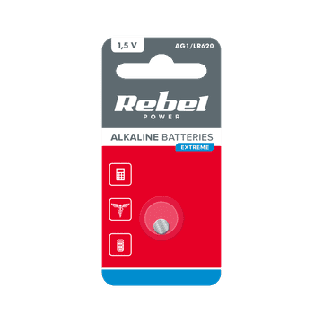 slomart Baterija Rebel Extreme AG1, 1,5V, 1 komad