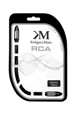 slomart Kabel 1RCA-1RCA 1.8m Kruger&Matz