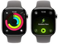 Apple Pametni sat Watch Series 11, GPS + Cellular, 42 mm + remen, M/L, titan (Prirodni titan) (MF8N4WF/A)