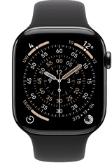 Apple Pametni sat Watch Series 11, GPS + Cellular, 42 mm + S/M remen, titan (Slate Titanium) (MF8R4WF/A)