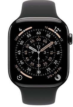 Apple Pametni sat Watch Series 11, GPS + Cellular, 46 mm + S/M remen, titan (Slate Titanium) (MFD14WF/A)