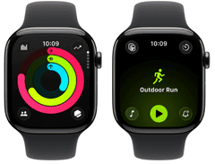 Apple Pametni sat Watch Series 11, GPS + Cellular, 42 mm + S/M remen, titan (Slate Titanium) (MF8R4WF/A)