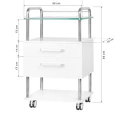 ACTIVESHOP Podijatrijski asistent 6052 bijeli
