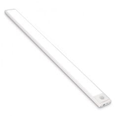 Ksix Sophia LED rasvjeta sa senzorom, punjiva litijska baterija, 60cm, bijela