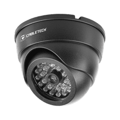 Cabletech DK-3 lažna kupolasta kamera s LED diodom