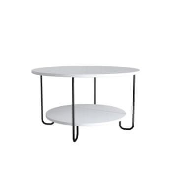 Woody Fashion Stolić za kavu, Bijela boja, Corro Coffee Table - White