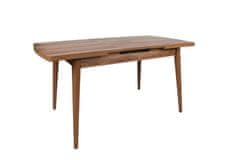 Woody Fashion Stol za blagovanje, Orah, Inci 1141