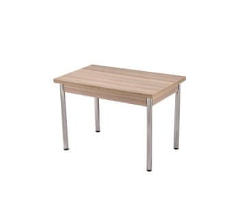 Woody Fashion Stol za blagovanje, hrast Srebro, Polo - 1307